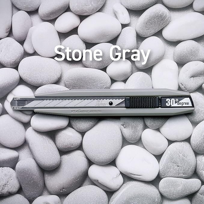NT AR30D-SG Wide Body x Delicate 30° Blade Mounted Cutter, Stone Gray