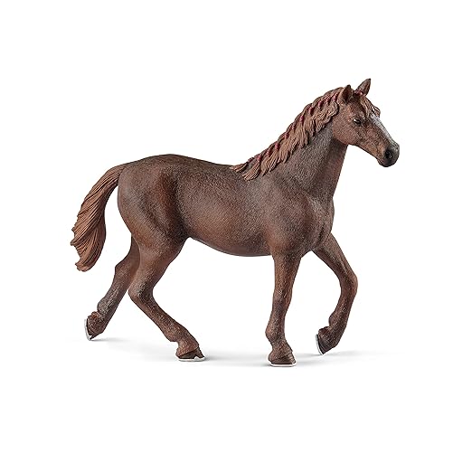 Schleich English Thoroughbred with Blanket Playset