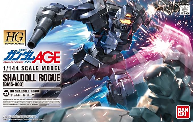 Bandai Hobby Shaldoll Rogue High Grade 1/144 Gundam Age Action Figure
