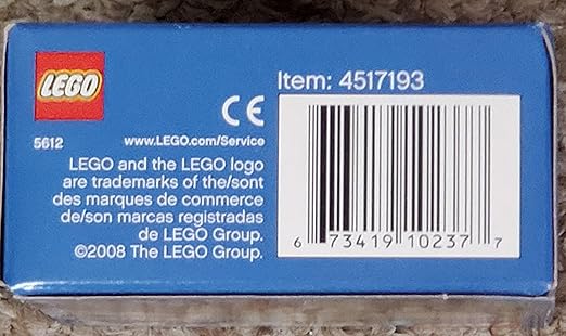 Lego City Set 5612 Exclusive Mini Figure Police Officer