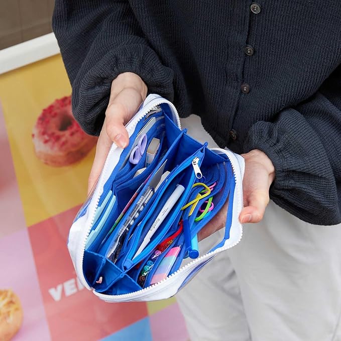 Hobonichi Sunday Exposed Pouch, Big Sister (Blue)