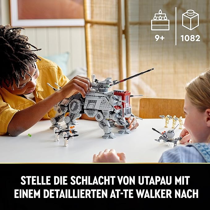 LEGO Star Wars at-TE Walker 75337 Building Kit (1,082 Pieces)