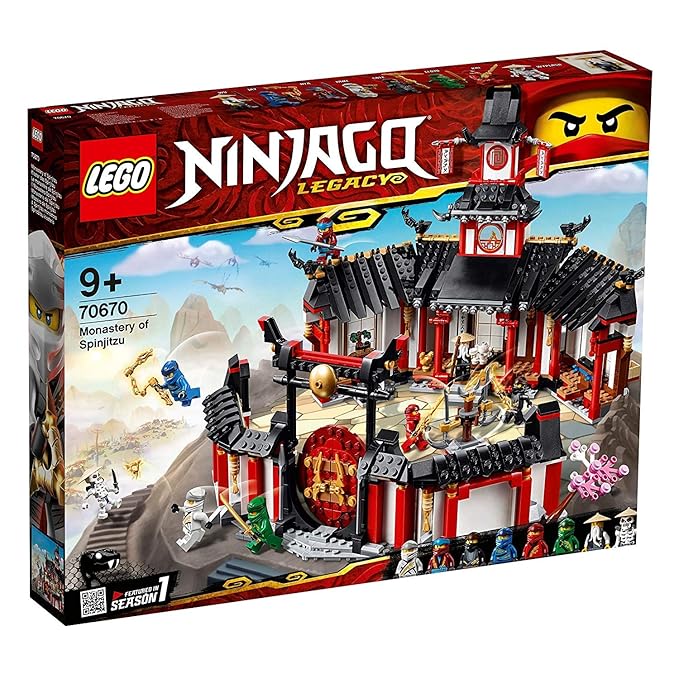 LEGO Monastery Of Spinjitzu Building Blocks,Multicolor