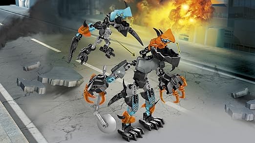 Lego- Hero Factory Splitter Beast Vs. Furno & Evo