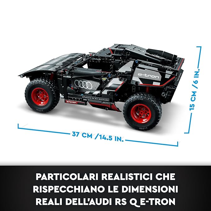 LEGO Audi Rs Q E-Tron (914 Pieces),Multicolor