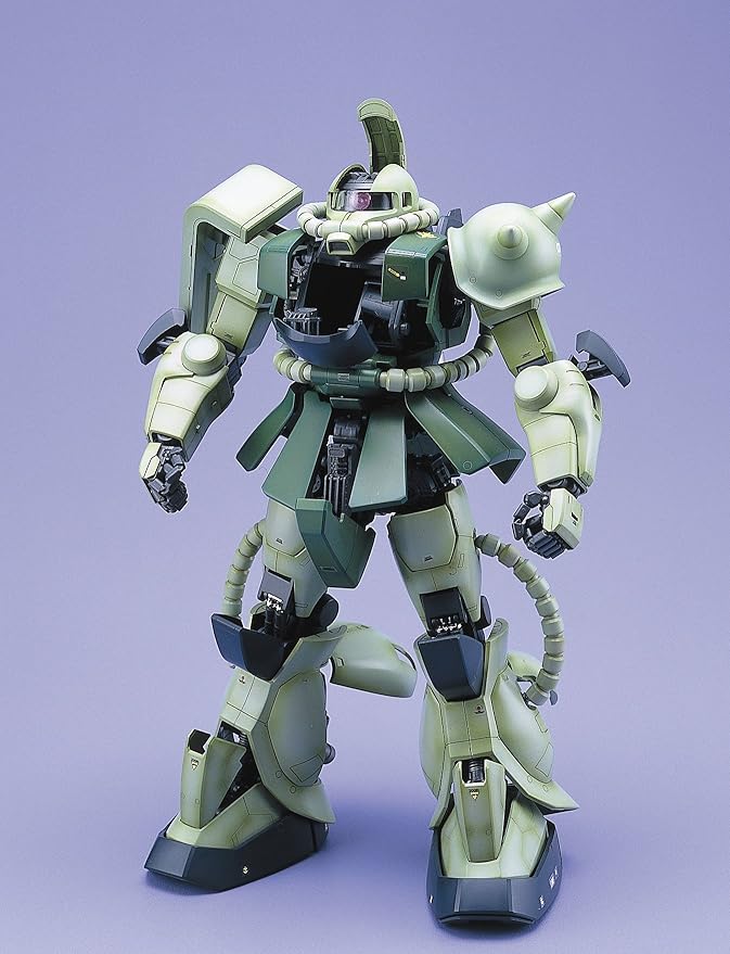 Bandai Hobby MS-06F Zaku II "Mobile Suit Gundam" Perfect Grade Action Figure, Scale 1:60