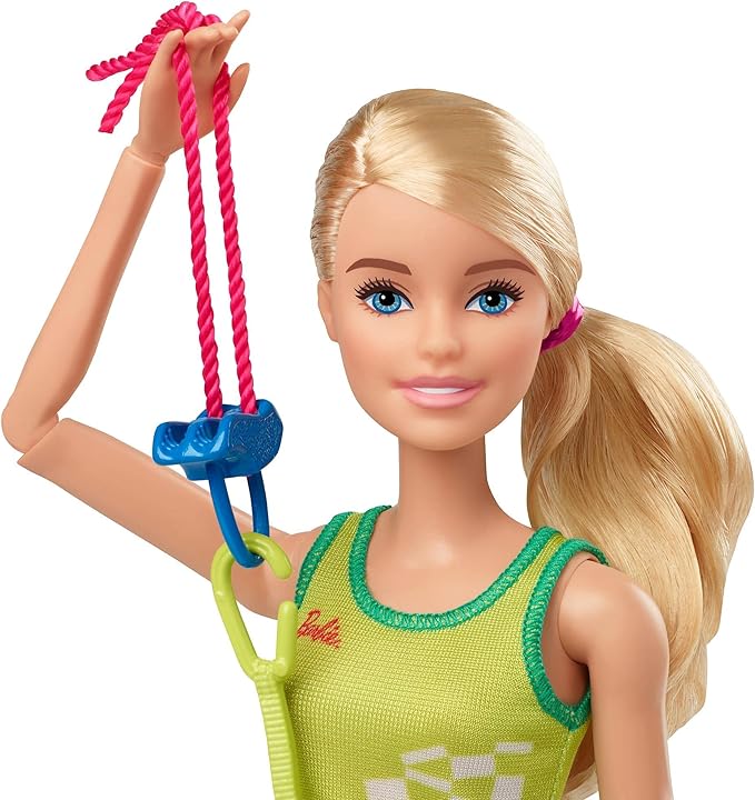 Barbie GJL75 Tokyo Olympic License Barbie Sports Climbing Senshu Tokyo 2020 Olympics (Dress Up Dolls, Accessory Set)