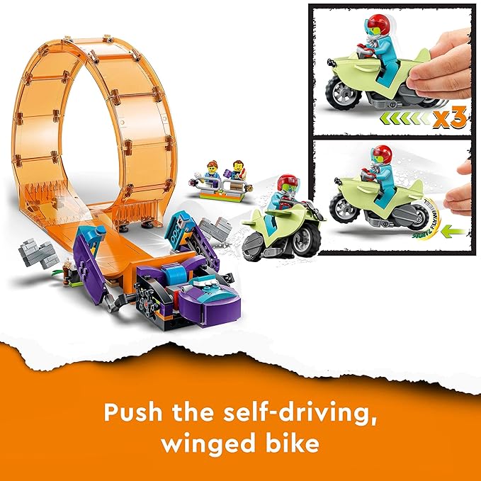 LEGO City Smashing Chimpanzee Stunt Loop 60338 Building Kit (226 Pieces)