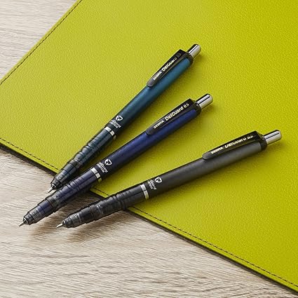 Zebra DelGuard 0.02 inches (0.5 mm) Mechanical Pencil (honeycomb green)