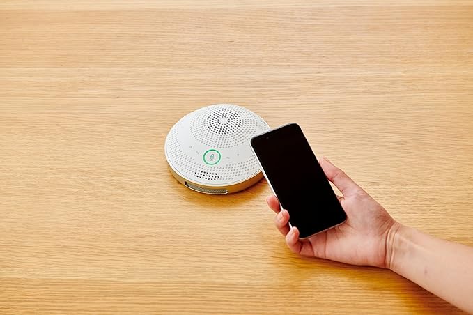 Yamaha YVC-200W Unified Communication Speakerphone, USB/Bluetooth Compatible, White