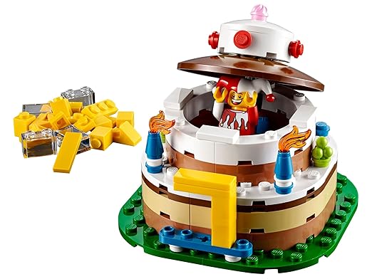 LEGO Birthday Decoration Cake Set