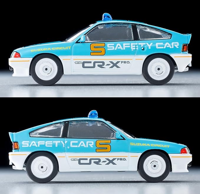 Tomica Limited Vintage Neo 1/64 LV-N318a Honda Ballard Sports CR-X MUGEN CR-X PRO Suzuka Circuit Safety Car, Light Blue/White Finished Product