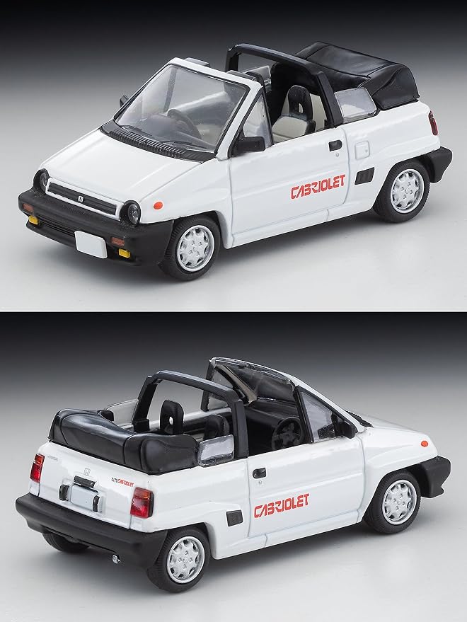 Tomica Limited Vintage Neo 1/64 LV-N262b Honda City Cabriolet White 84 Assembled Product