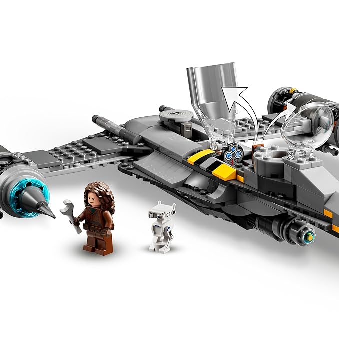 LEGO Star Wars The Mandalorian’s N-1 Starfighter 75325 Building Kit (412 Pieces)