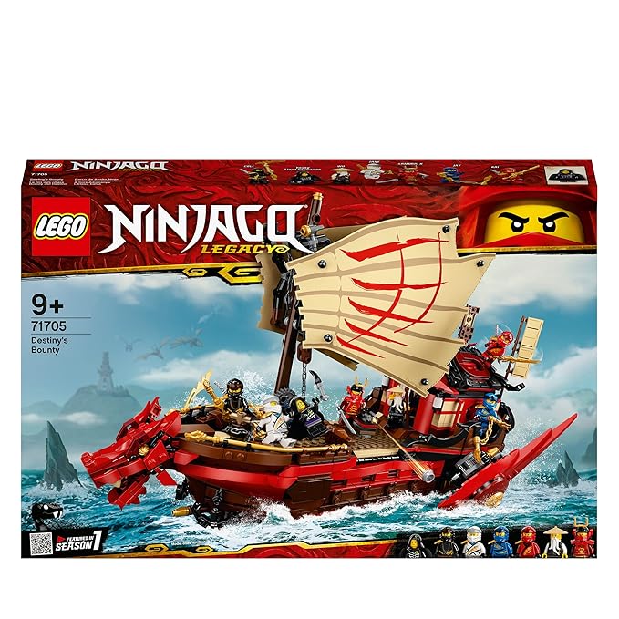 LEGO Ninjago Destiny's Bounty 71705 Building Set (Multicolor, 24 Pieces)