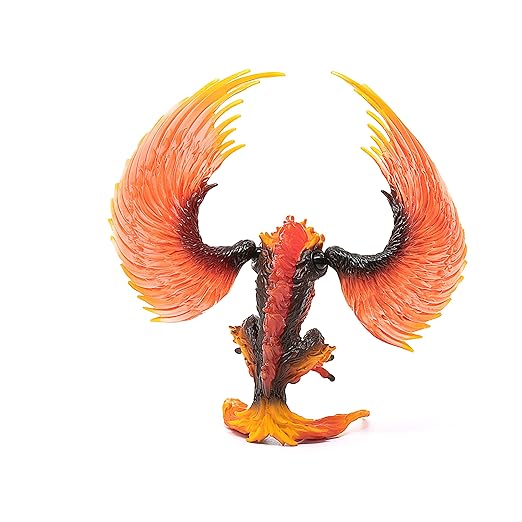 Schleich Eldrador Creatures Fire Eagle Toy Action Figure for Kids Ages 7-12