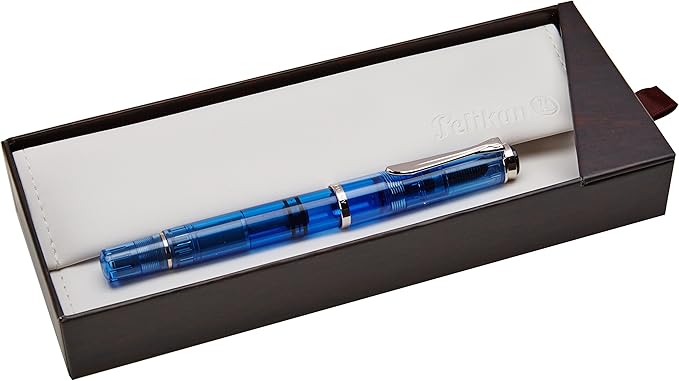 Pelikan Fountain Pen Special Edition Classic M205 Demonstrator Blue EF