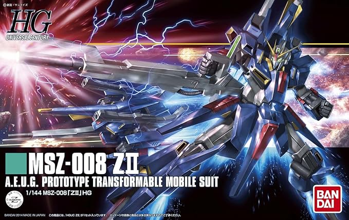 Bandai Hobby HGUC #186 Z II "Zeta Gundam" (1/144 Scale)