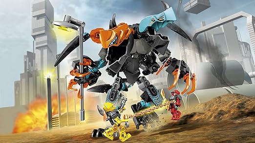 Lego- Hero Factory Splitter Beast Vs. Furno & Evo