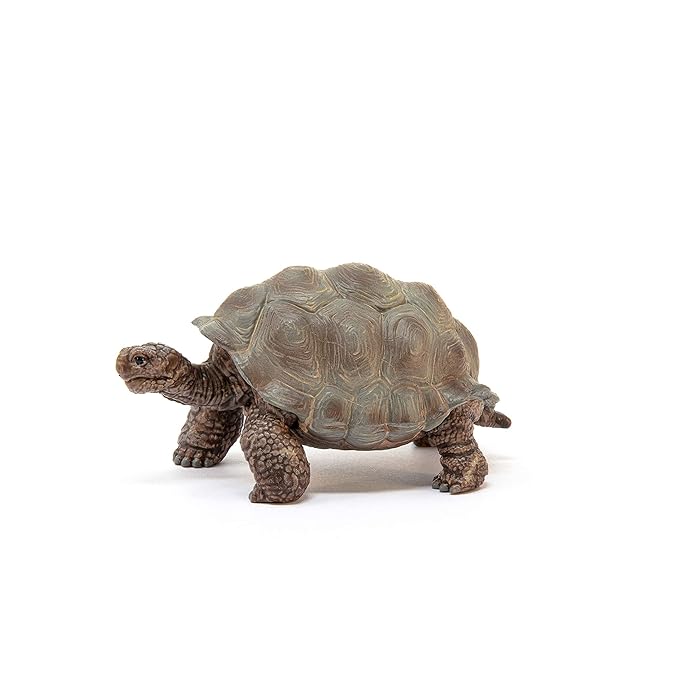 Schleich Wild Life, Animal Figurine, Animal Toys for Boys and Girls 3-8 Years Old, Giant Tortoise