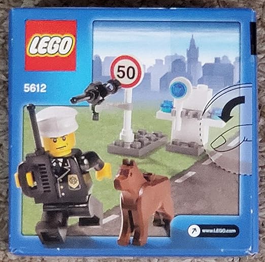 Lego City Set 5612 Exclusive Mini Figure Police Officer
