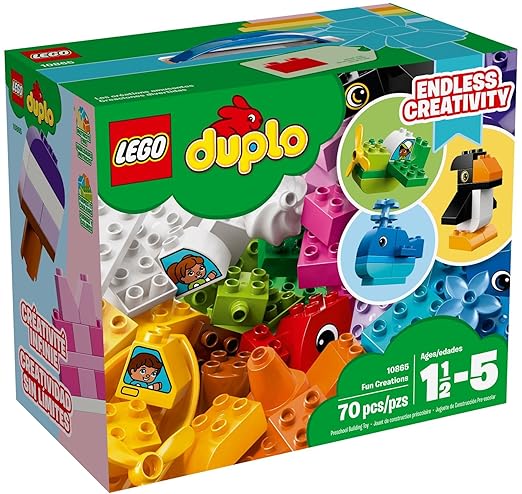 LEGO Duplo Fun Creations Building Blocks for Kids 1.5 to 5 Years (70 Pcs)10865