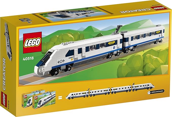 LEGO Creator 40518 High Speed Train Set, White