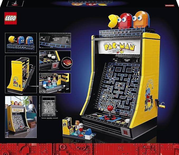 Lego Icons 10323 Pac-Man Arcade, Multicolor