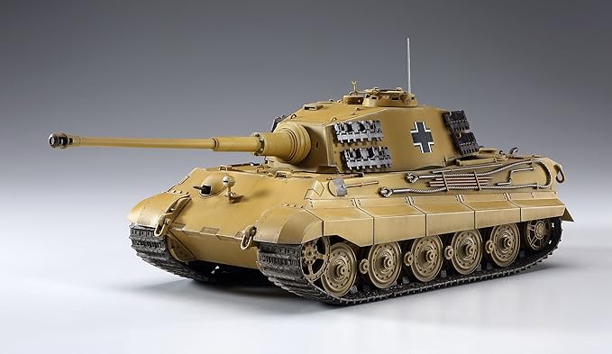 Hasegawa Creator Works Series Tigers of the Rhine King Tiger Henschel Turret 1/35 Scale Plastic Model 64759