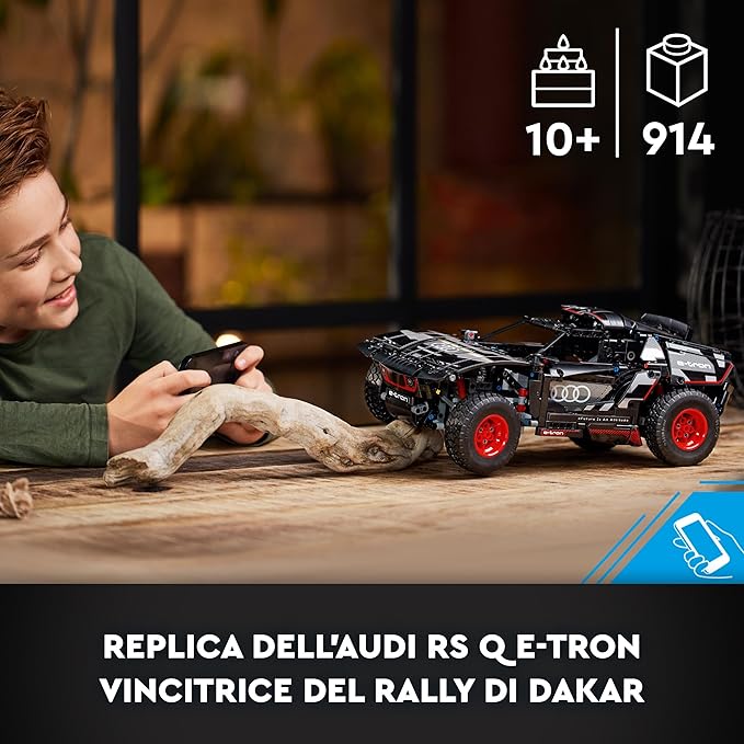 LEGO Audi Rs Q E-Tron (914 Pieces),Multicolor