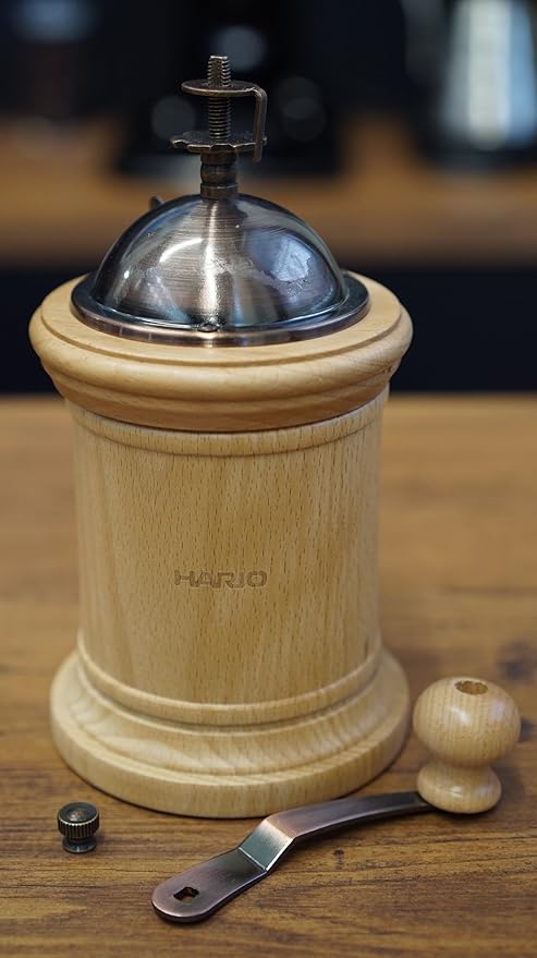 Hario | Japan Hand Ground Coffee Mill Column | Grinder | Natural Wood