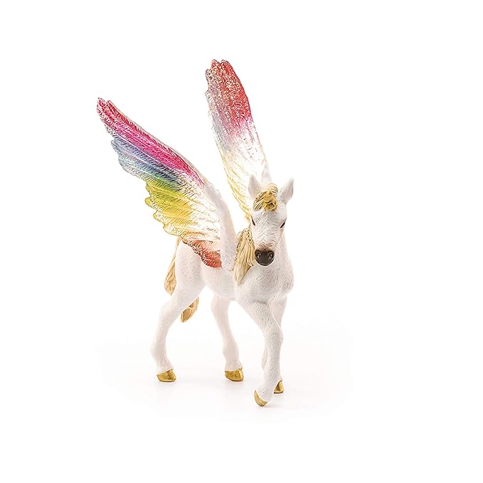 Schleich 70577 Winged Rainbow Unicorn/Foal Figure