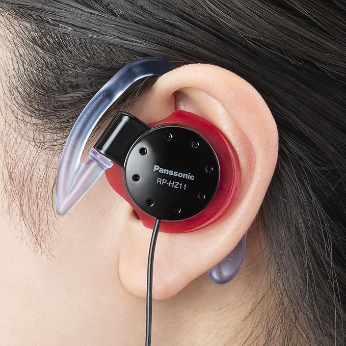 Panasonic RP-HZ11-K Ear-Hook Headphones Water Resistant RPHZ11 Black /GENUINE