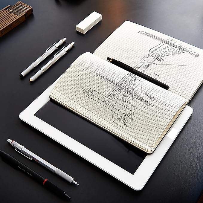 Rotring 800+ Mechanical Pencil + Stylus Black 0.7mm 1900182