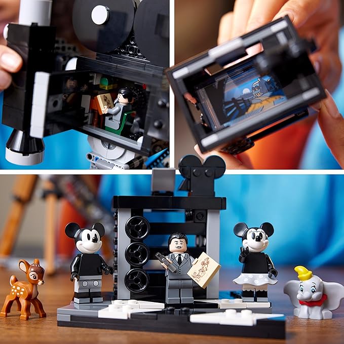 LEGO Disney Walt Disney Tribute Camera 43230 Building Kit (811 Pieces),Multicolor