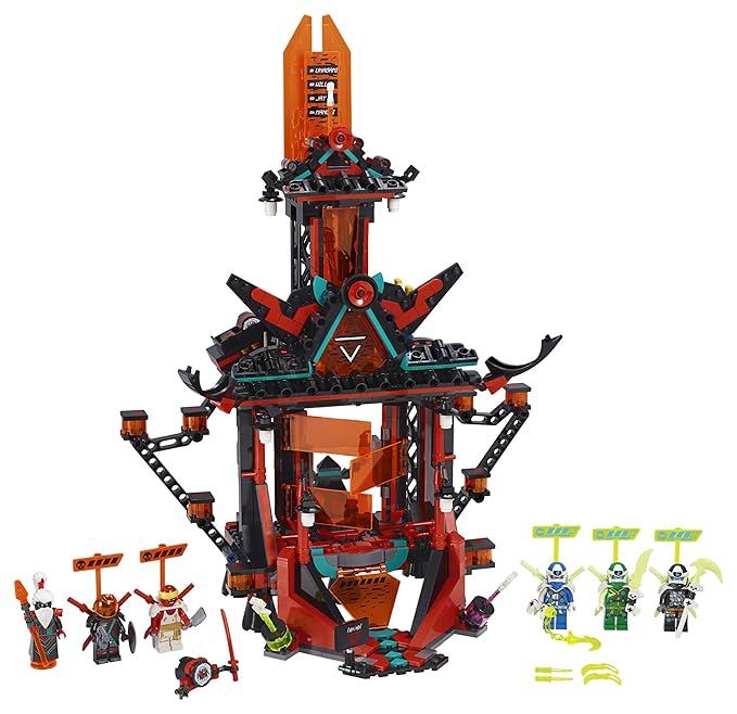 LEGO Ninjago Empire Temple of Madness 71712 Ninja Temple Building Kit, New 2020 (810 Pieces)