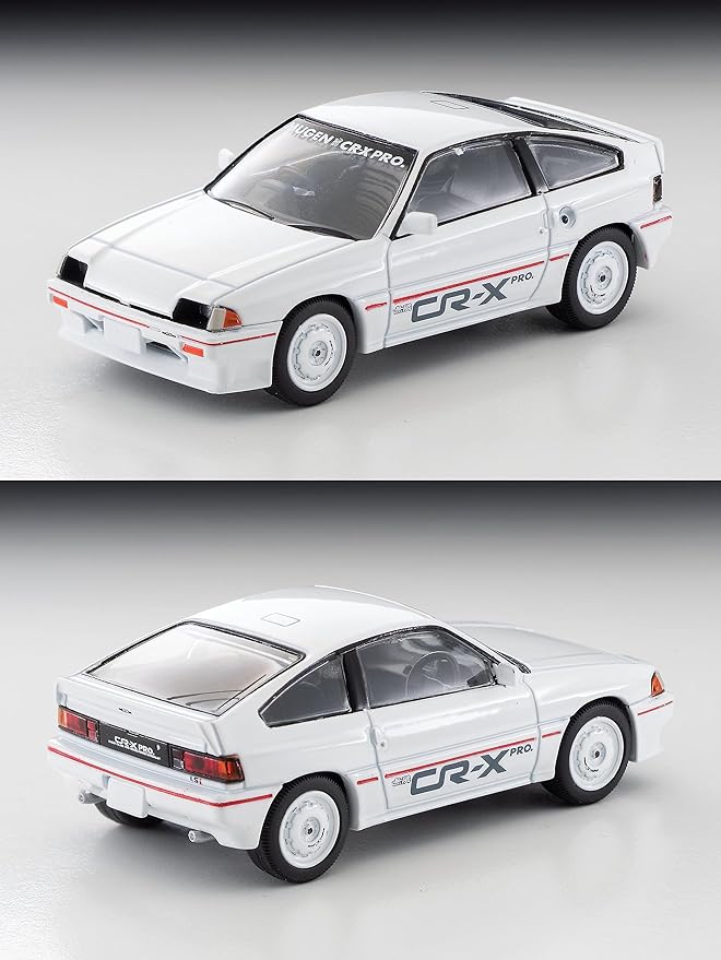 Tomica Limited Vintage Neo 1/64 LV-N302a Honda Ballard Sport CR-X MUGEN CR-X PRO White Previous Model Finished Product
