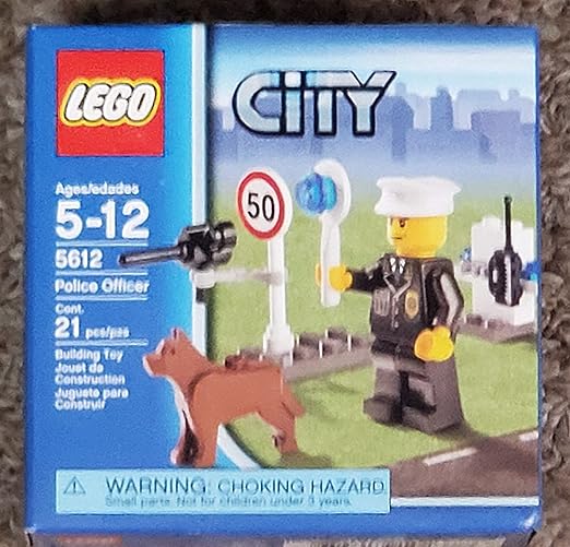 Lego City Set 5612 Exclusive Mini Figure Police Officer