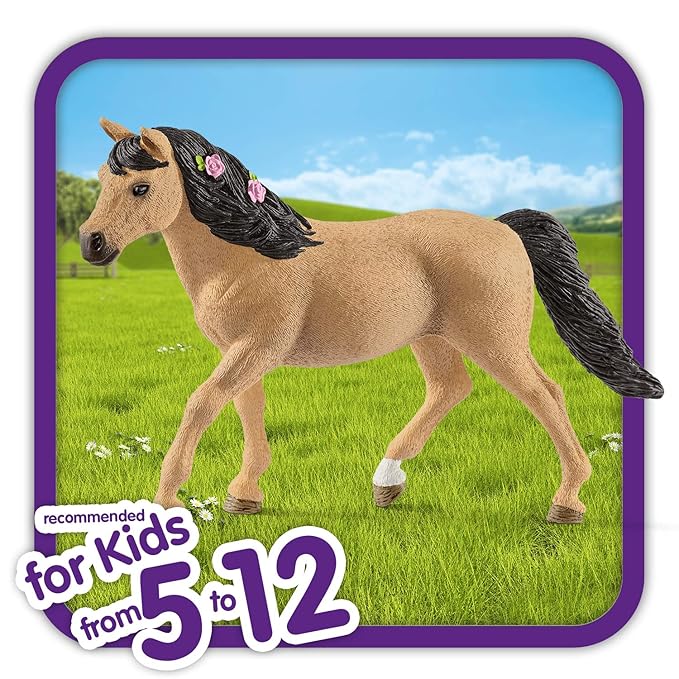 Schleich Connemara Pony Mare Figurine Toy, Multicolor