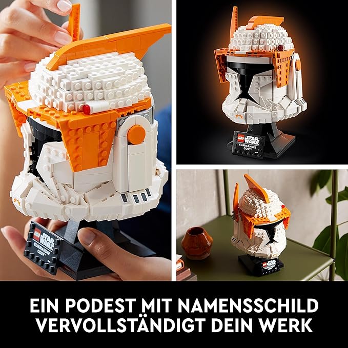 LEGO Star Wars Clone Commander Cody Helmet 75350 Building Kit (776 Pieces),Multicolor