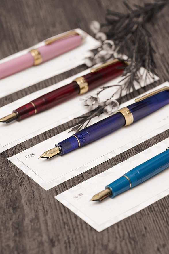 Sailor Fountain Pen, Four Seasons Woven Watersurface Frost Night Fine Point 11-0558-204 (Frost night)