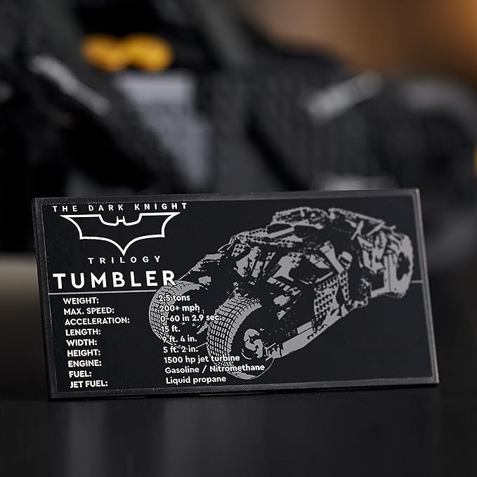 Lego DC Batman Batmobile Tumbler 76240 Building Kit (2,049 Pieces)