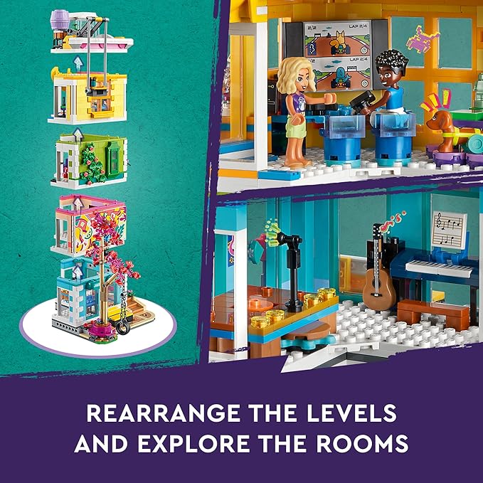 LEGO Friends Heartlake City Community Center 41748 Building Toy Set