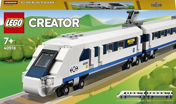 LEGO Creator 40518 High Speed Train Set, White