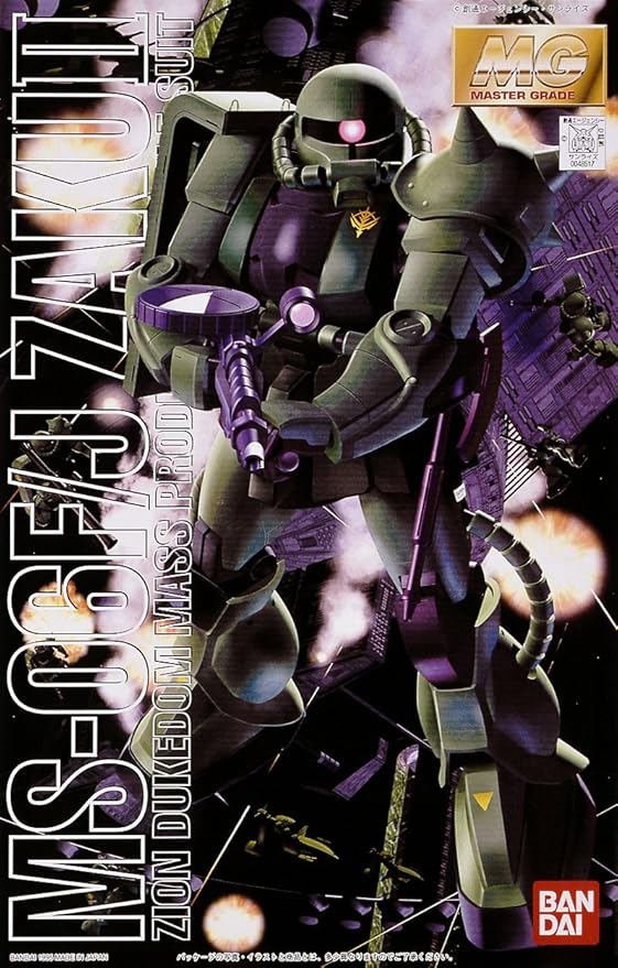 Bandai MG MS-06F/J Zaku II Scale 1/100 by Gundam