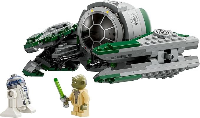 LEGO Star Wars Yoda’s Jedi Starfighter 75360 Building Toy Set (253 Pieces)