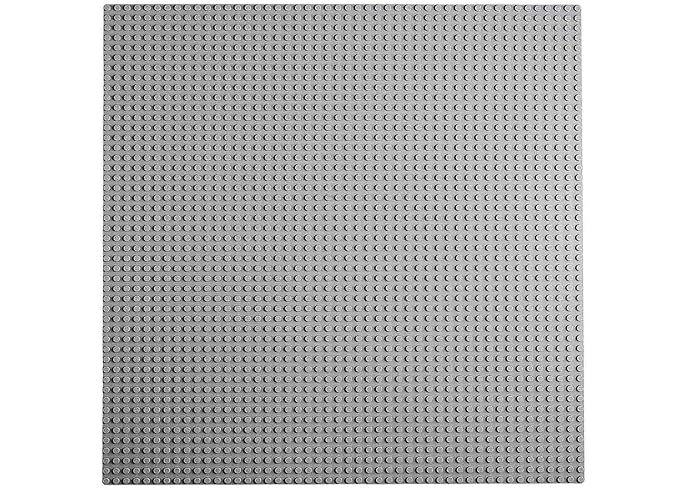 LEGO Classic Gray Baseplate 11024 Building Kit for Kids (1 Piece)