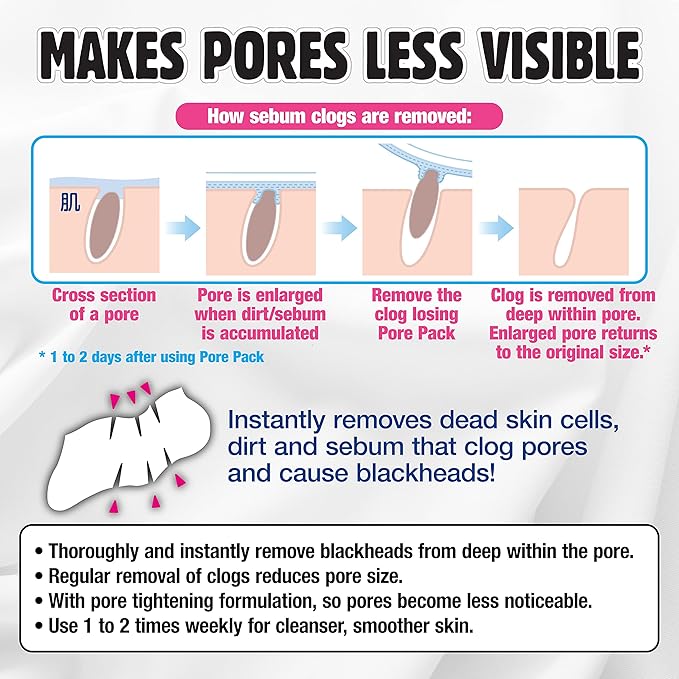 Biore Nose Pore Cleansing Pack White x10