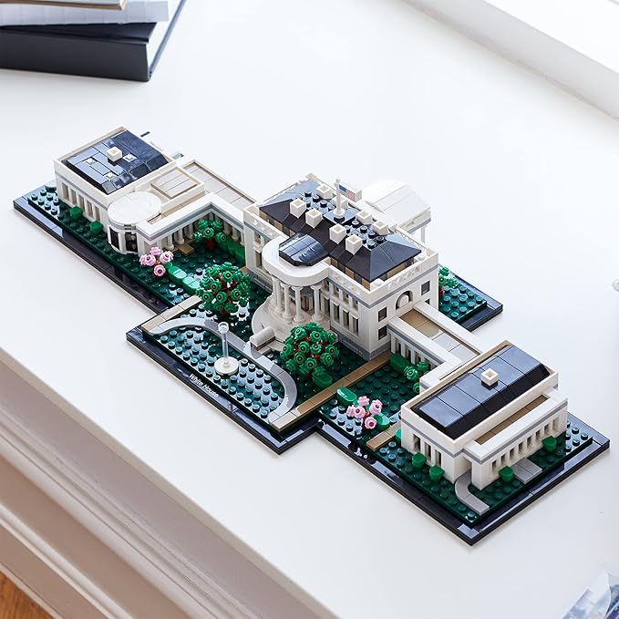 LEGO Architecture Collection: The White House 21054 Building Kit (1,483 Pieces)