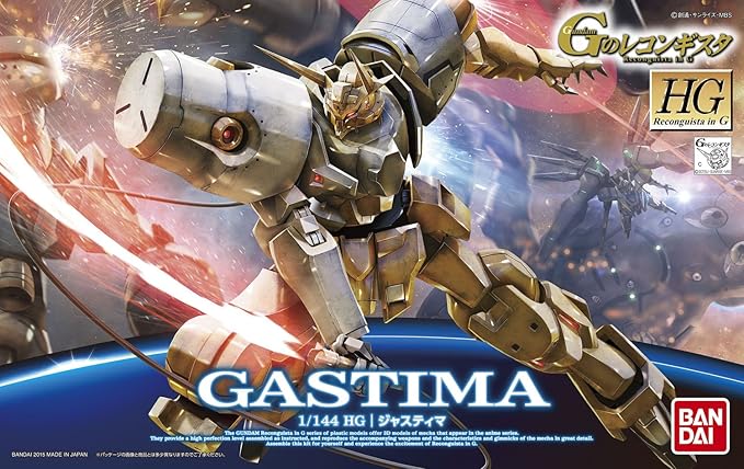 Bandai Hobby HG G-Recox Gastima "Gundam Reconguista in G" Action Figure (1/144 Scale)